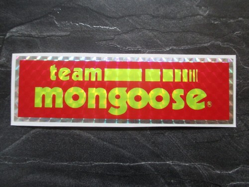 Mongoose bmx aufkleber - mongoose,