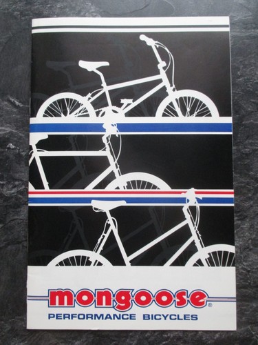 Mongoose bmx katalog - mongoose, oldschool