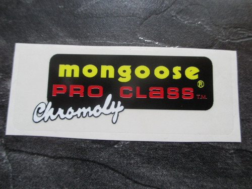 Mongoose bmx aufkleber - mongoose,