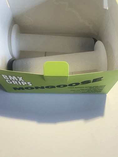 Mongoose grips translucent bmx - mongoose,