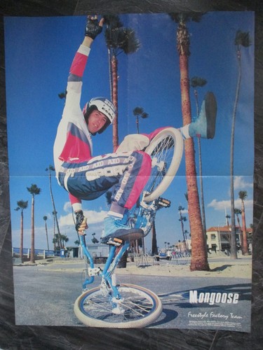 Mongoose dekade pro bmx poster - mongoose,